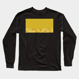 Ships wheel yellow Long Sleeve T-Shirt